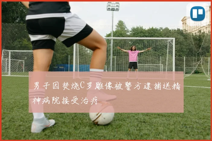 男子因焚烧C罗雕像被警方逮捕送精神病院接受治疗
